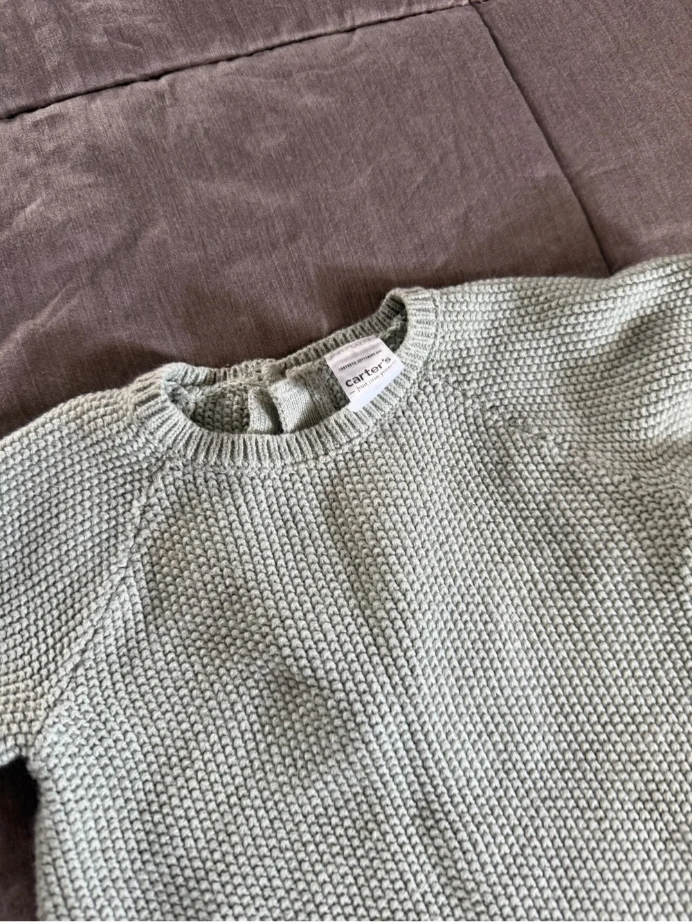 CARTERS KNIT JUMPSUIT